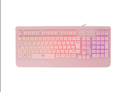 pink gaming tastatura